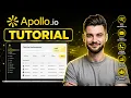 Apollo io Full Tutorial for Beginners 2026 Step by step