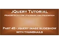 jquery image slideshow with thumbnails