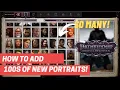 Pathfinder Wrath of the Righteous Guide How to Get Hundreds of Free Portraits - Step by Step