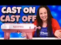 Sentro Cast On Cast Off Beginner s How To Knitting Machine Guide
