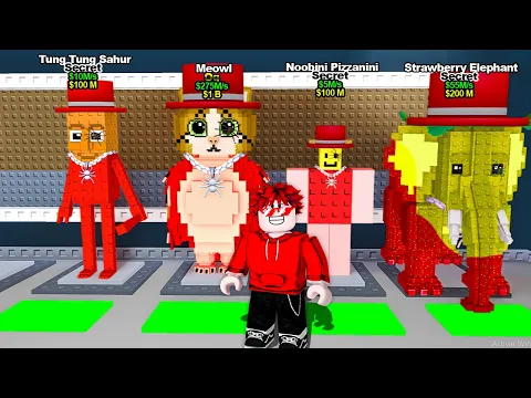 Video Thumbnail: Encontré la NUEVA MUTACIÓN SECRETA de BRAINROTS del ADMIN de Steal a Brainrot...