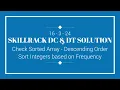 SKILLRACK DAILY CHALLENGE AND DAILY TEST SOLUTION 16-03 C Java Python