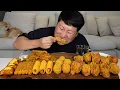Download Lagu 뿌링클 전메뉴 한 판! 뿌링클 닭다리부터 치즈볼까지 한 판 가득 치킨 먹방! (Bburinkle Chicken \u0026 Cheese ball)!! - Mukbang eating show