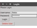 Python GUI Login Application using Tkinter
