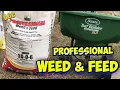 Professional Weed and Feed for lawns kill Spring Summer weeds with a weed and feed for lawn