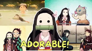 Nezuko Being Adorable and Cute for Straight 6 Minutes 55 Seconds Part 2 Demon Slayer