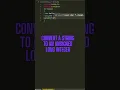 Convert a string to an unsigned long integer IN C