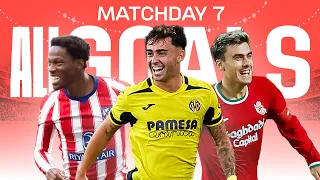 TODOS los GOLES de la JORNADA 7 de LALIGA EA SPORTS 2026/27
