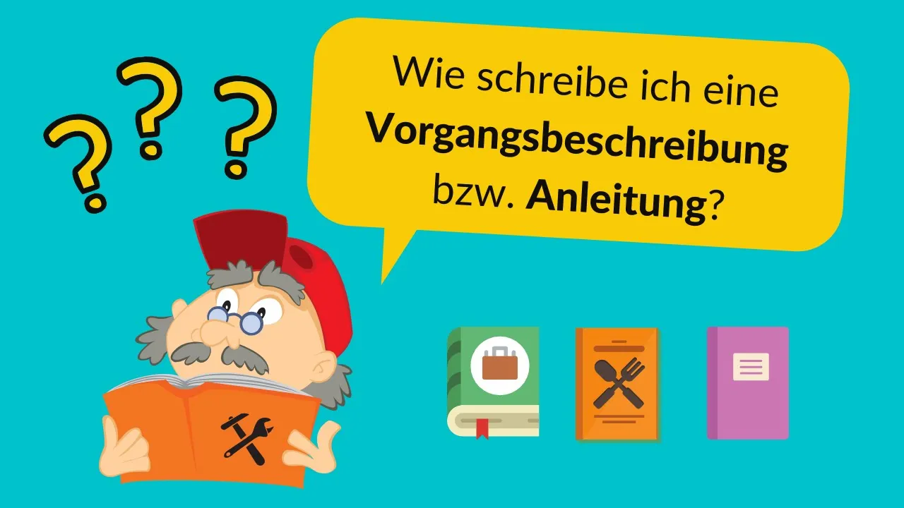 Hallo! Heute erkläre ich euch, wie man darauf achtet, immer die gleiche Personalform in einem Rezept. 