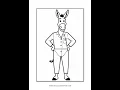 Dragon Coloring Sheet Vol 2 - Dragon at Work Your Creative Escape Awaits