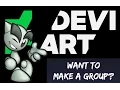 How To A Group On DeviantArt