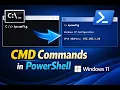 How to Run Command Prompt Commands in PowerShell on Windows 11 GearUpWindows Tutorial