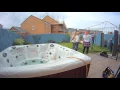 Timelapse delivery of Evolution S2 Hot Tub