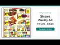 Shaws Weekly Ad 26 - 26 Top 10 Deals