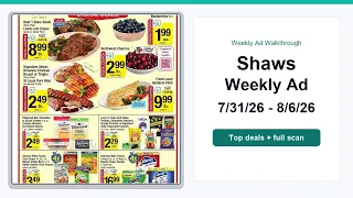 Shaws Weekly Ad 26 - 26 Top 10 Deals
