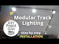 HOW TO INSTALL TRACK LIGHTING Hampton Bay Track Lighting Install