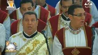 لحن توليثوس   قداس عيد القيامة        خورس الاكليريكية بقيادة المعلم ابراهيم عياد دندنها