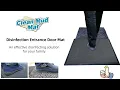 Disinfection Door Mat Efficiently Clean Dirt Entrance Doormat Dirt Scraper Mat Set