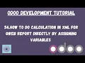 How to do calculation in XML for Qweb report in odoo odoo Tutorial in Hindi Learnology Coding