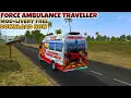 Download Lagu Force Ambulance Traveller Mod In Bus Simulator Indonesia - Bussid Traveller - Bussid Bus Mod