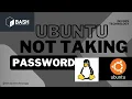 Ubuntu not taking password for remote connection Solution 2024