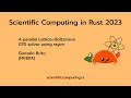 Gonzalo Brito - A parallel Lattice Boltzmann CFD solver using rayon