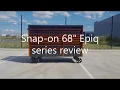 Snap on 68 Epiq Headache toolbox review Whats going on Snap-on
