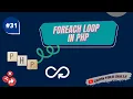 How to use foreach loop in PHP PHP Course Grow Your Skills