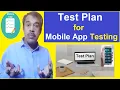 test plan for mobile app testing explained in detail testingshala