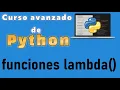 Python course from scratch for beginners LAMBDA FUNCTIONS 57