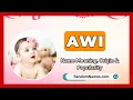 Download Lagu Awi - Baby Girl Name Meaning, Origin \u0026 Popularity - RandomNames.com