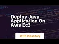 deploy java application on aws ec2