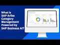 Lagu SAP Ariba Category Management Powered by SAP Business AI