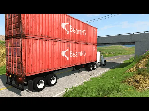 Download MP3 Trucks vs Bridges #1 – BeamNG.Drive