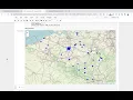 Reading and plotting Geospatial data using a Haversine function