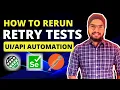 How to ReRun Retry Failed Test Programmatically in Automation Testing Framework Chapter 16