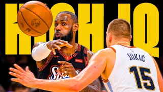LeBron James "Smartest Plays Ever!" 🧠 MOMENTS
