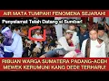 HISTORIC PHENOMENON!! KDM EMBRACED BY THOUSANDS OF ACEH-PADANG RESIDENTS WHO BUY OUT ALL THE STOR...