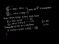 Calc III Finding Potential Function of Conservative Vector Field example