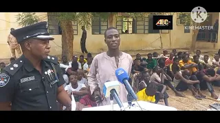 wani siriki da ya gayyato yan taadda dan yi masa bikon matarsa ya fada hannun yan sanda