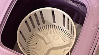 Full 1st time using TEMU collapsible mini washing machine