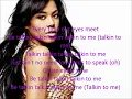 Amerie - Talking to me (lyrics)