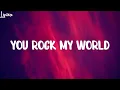 Lagu Michael Jackson - You Rock My World (lyrics)