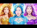 Download Lagu Rich Moon Vs Poor Sun Vs Giga Rich Star Girl At Prom Party! Poor Girl Becomes Prom Queen