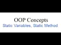 Bangla Java Programming Static Variables Static Method OOP Concepts Bangla Tutorial