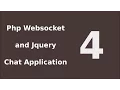 Php Chat Application System Tutorial Websocket and Jquery - 4 First Message from a browser client