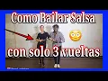 Lagu Como Bailar SALSA en una FIESTA con solo 3 Vueltas Basicas  | Yopi Quintero