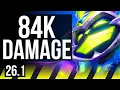 ZIGGS Nautilus vs APHELIOS Lulu ADC 84K damage KR Master 26 1