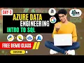 Azure Data Engineering Course - Day 3 Free Demo