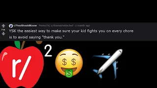 YSK the easiest way to make sure your kid fights you on every chore is to avoi